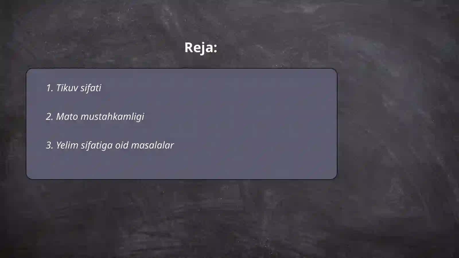 Tikuv sifati 2
