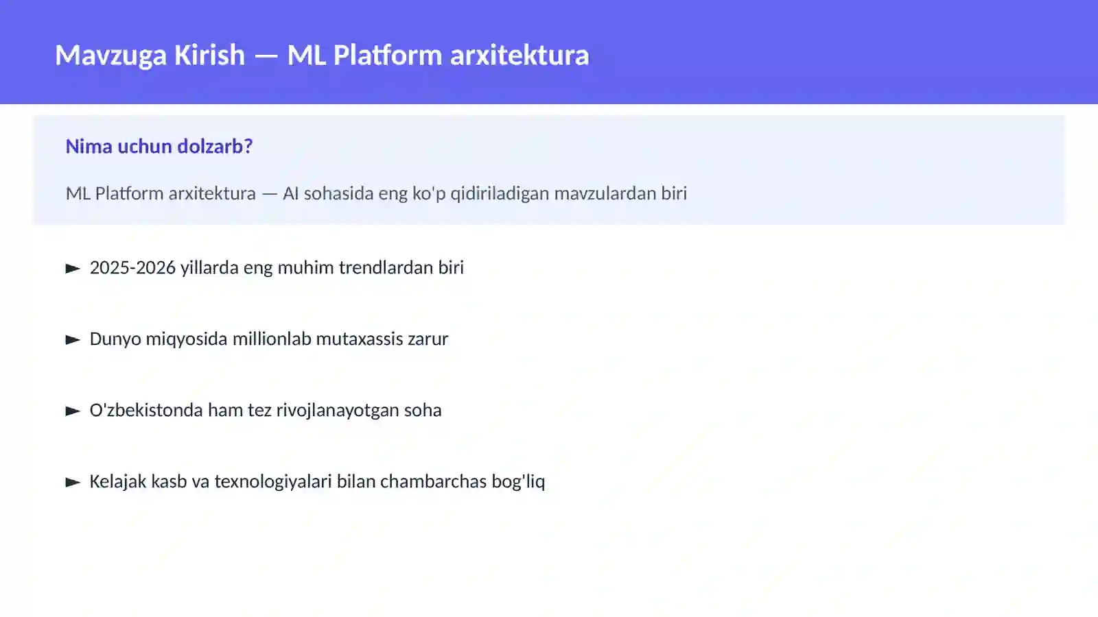 ML Platform arxitektura 2
