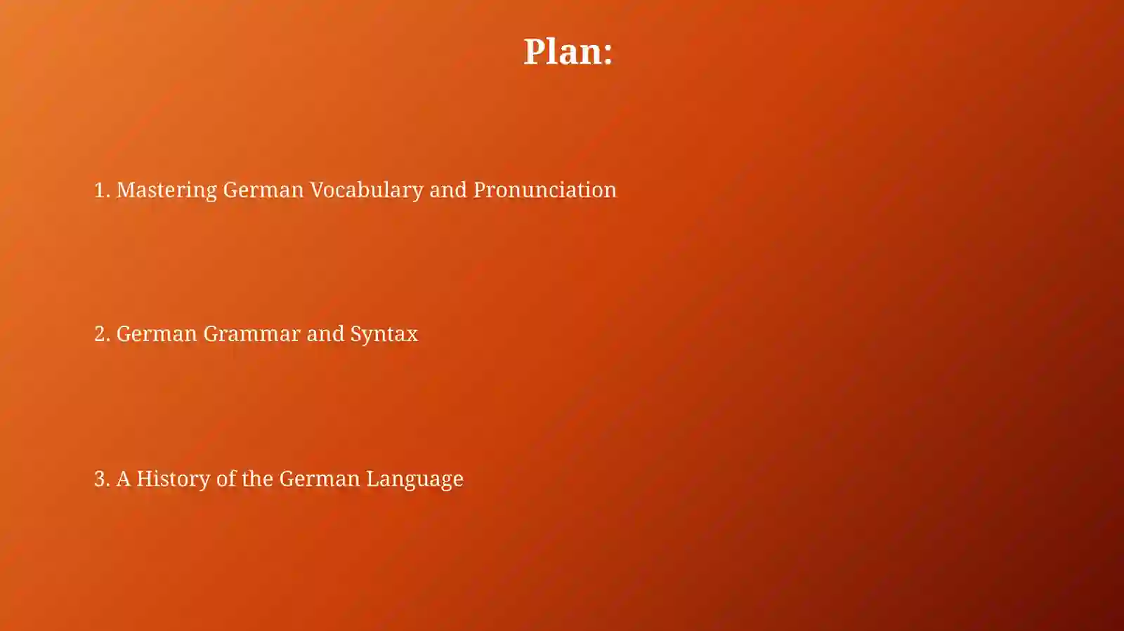 Mastering German Vocabulary and Pronunciation 2