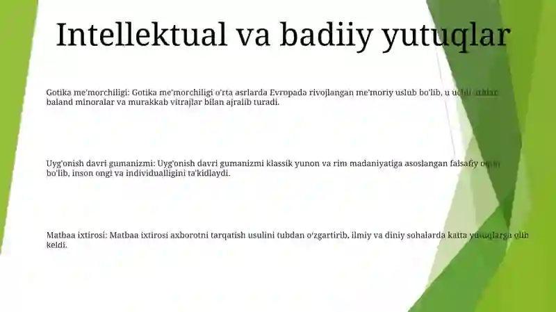 Òrta Asr Yevropa Madaniyati 2