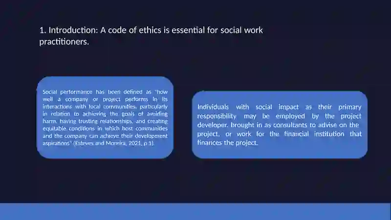 Meeting, ethical behavior & social performance 2