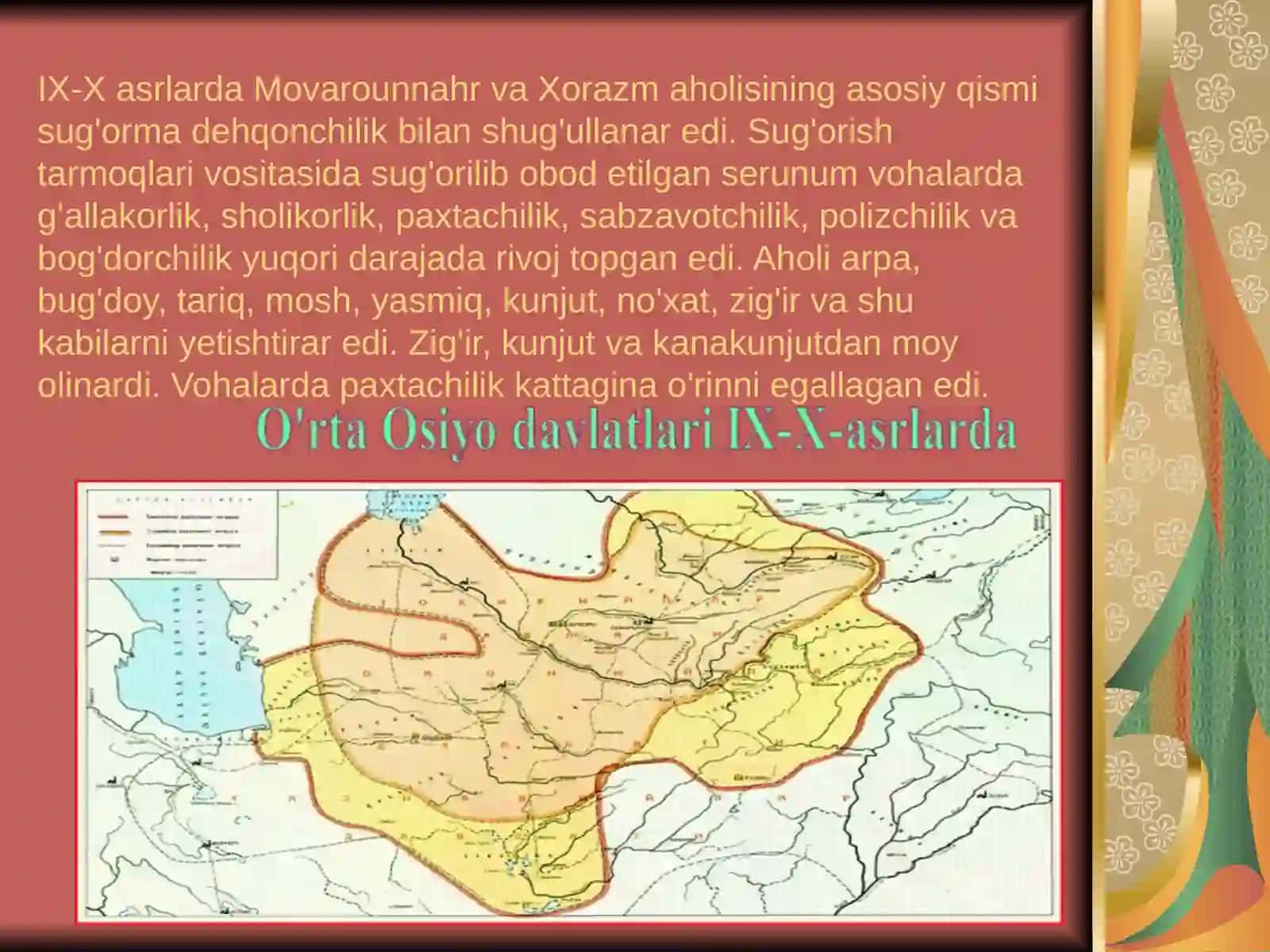 Somoniylar davrida ijtimoiy-iqtisodiy hayot 2