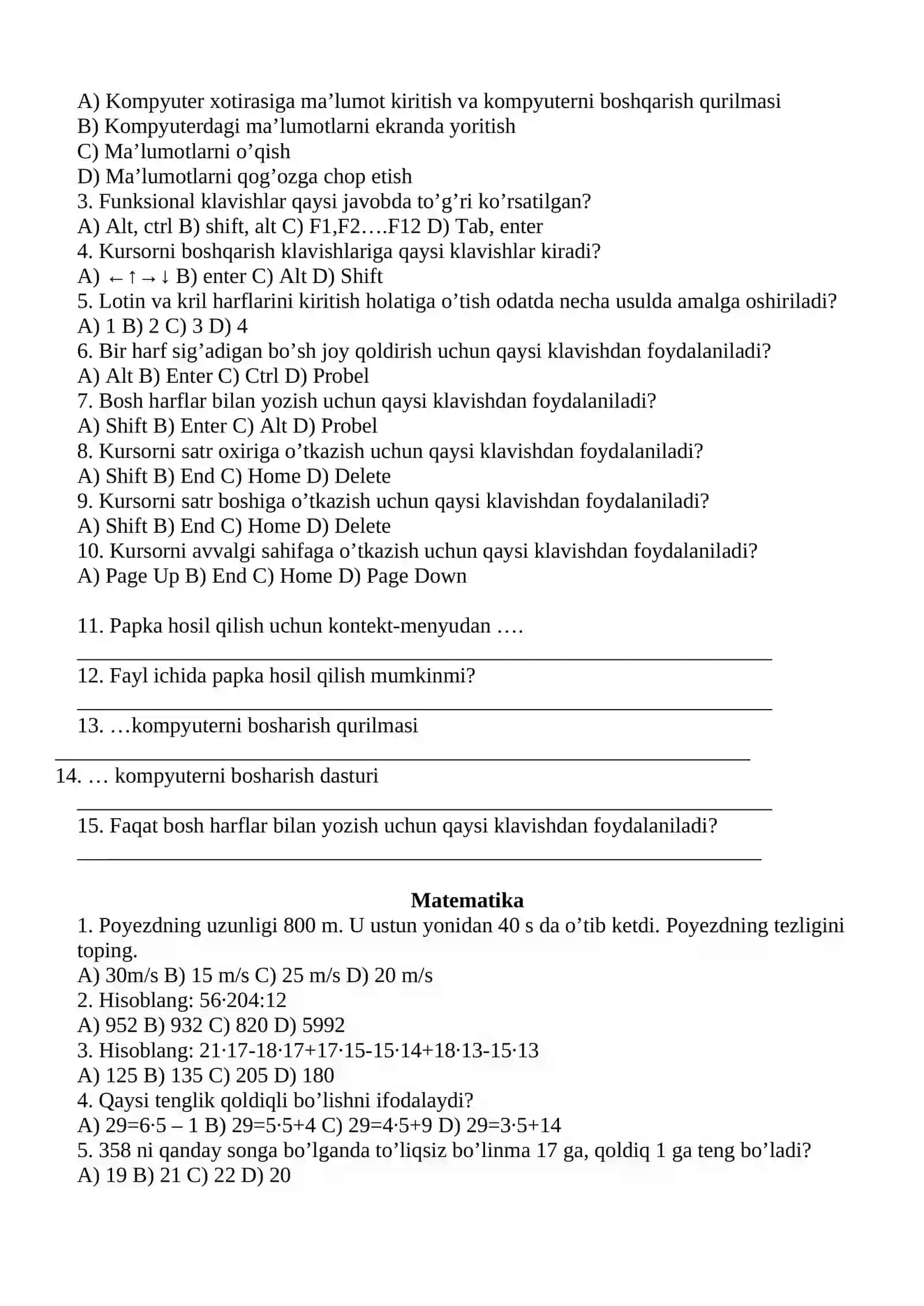 5-sinf. 2-chorak 4-blok 2