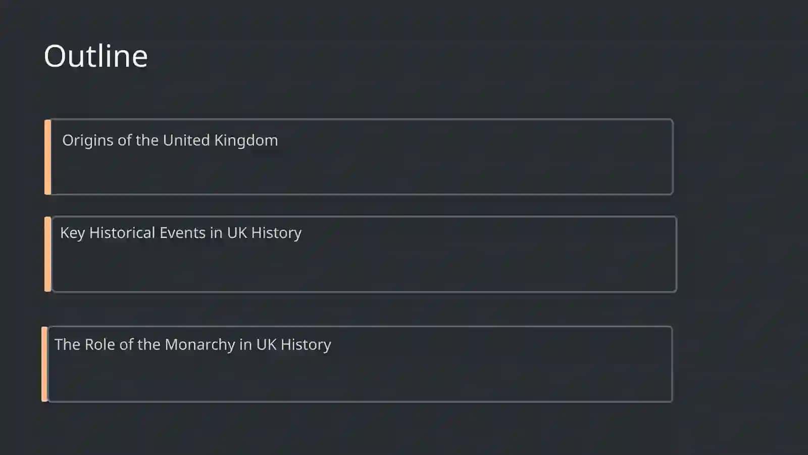 "Birlashgan Qirollik Tadbirlari Tarixi" ("The history and symbols of the UK") 2