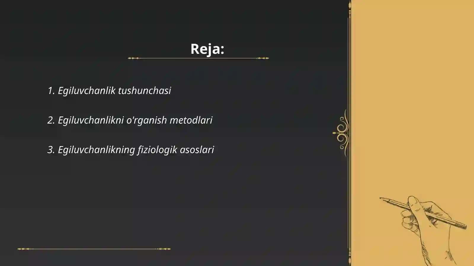 Egiluvchanlik va uni tarbiyalashning uslubiy asoslari 2