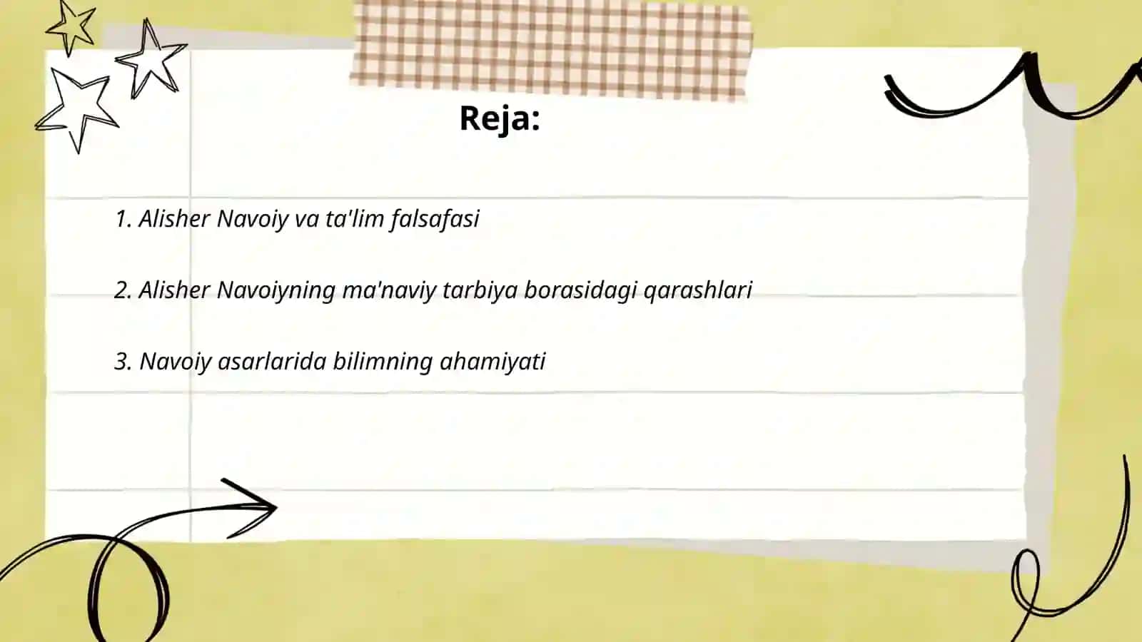 Alisher Navoiyning ta'lim-tòģrisidagi qarashlari 2