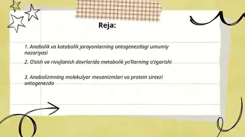 Biyokimiyo fanidan M: Tibbiyotda ovqatlanish nazariyasi 2