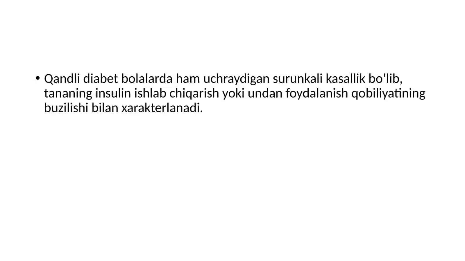 Qandli diabet 2