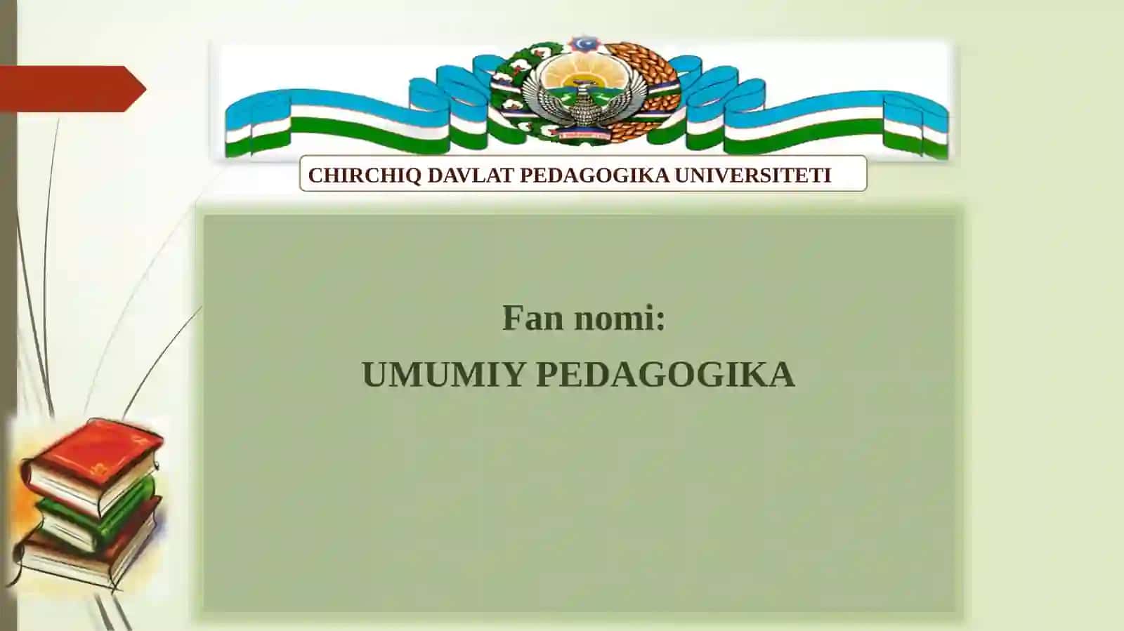 UMUMIYPEDAGOGIKA 2