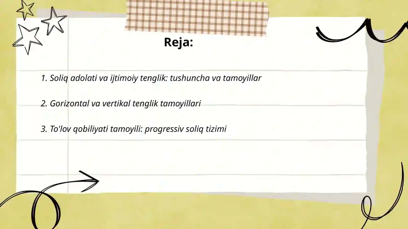 Soliq adolati va ijtimoiy tenglik: tushuncha va tamoyillar 2