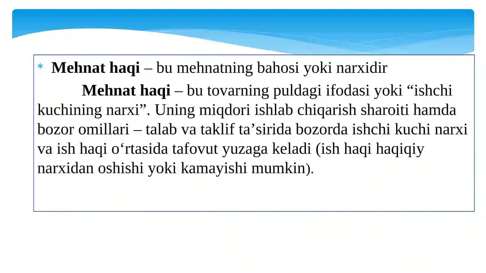 MEHNAT VA ISH HAQI HISOBI 2