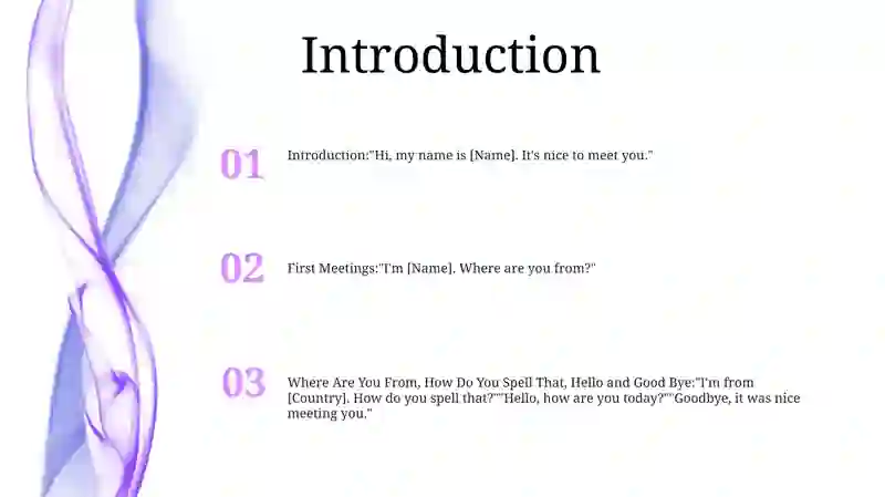 First Meetings 2