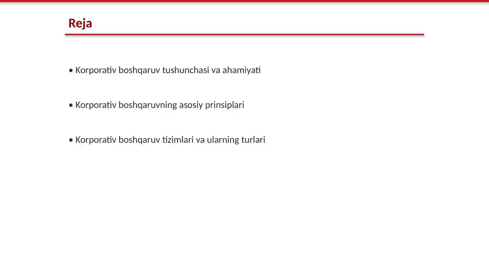 Korporativ boshqaruv uning mohiyati va umumiy atamalar 2