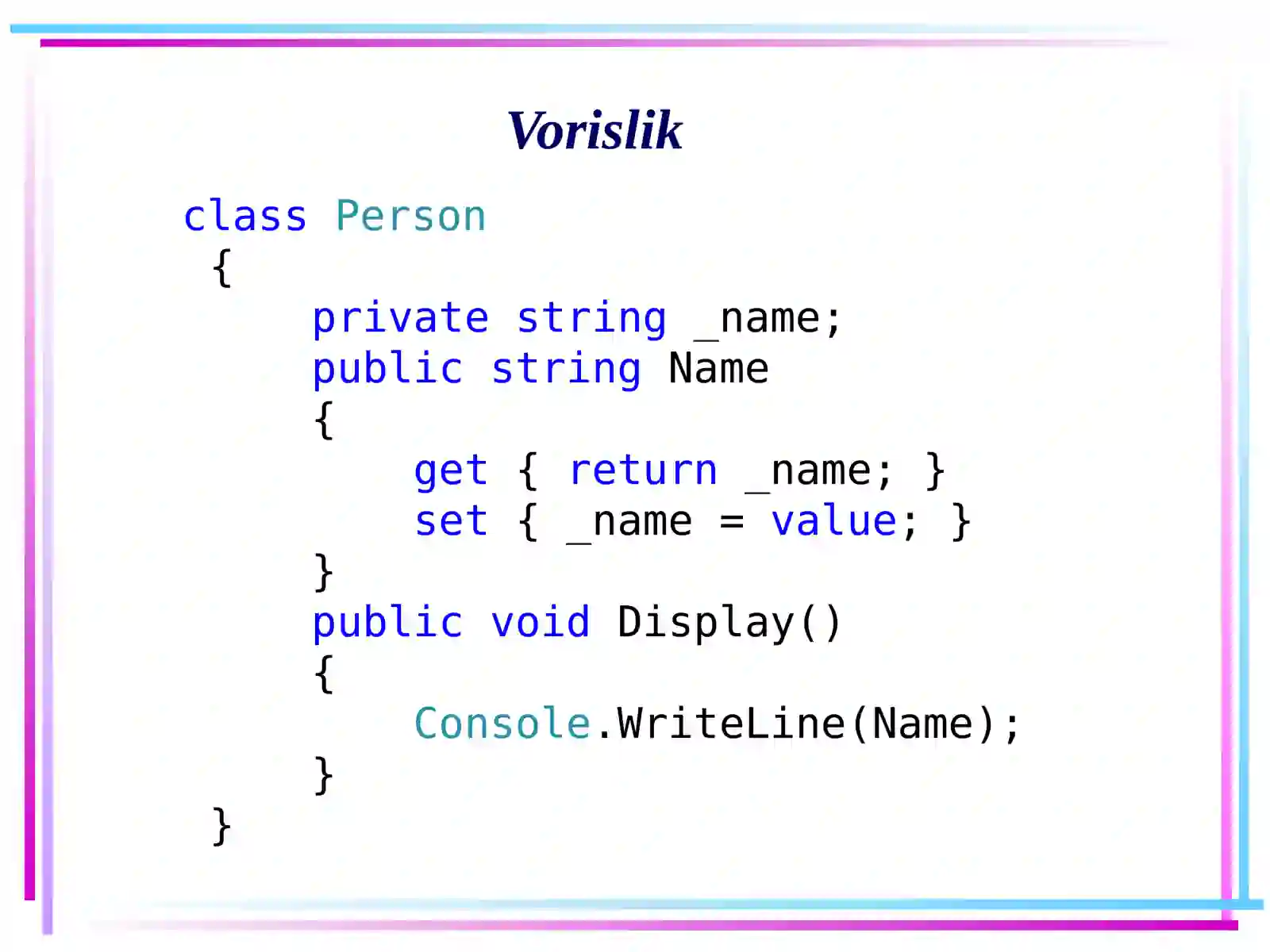 Vorislik 2
