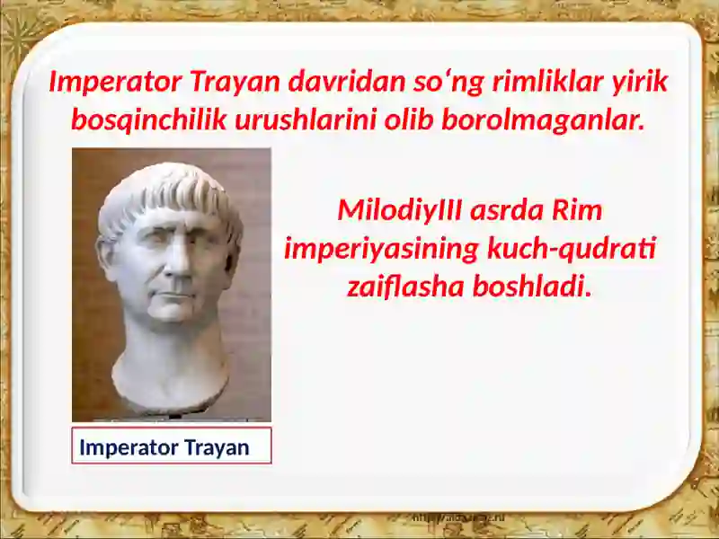 Rim imperiyasining yemirilishi 2