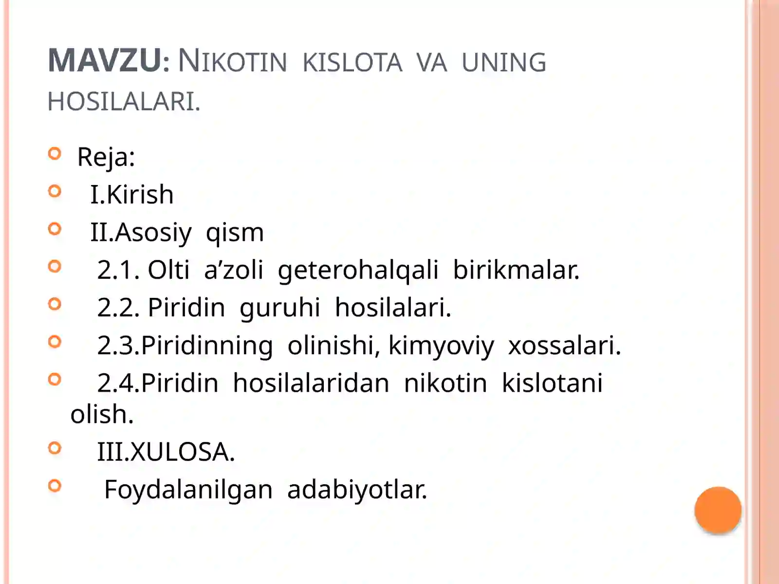 Organik Kimyo Kursi 2