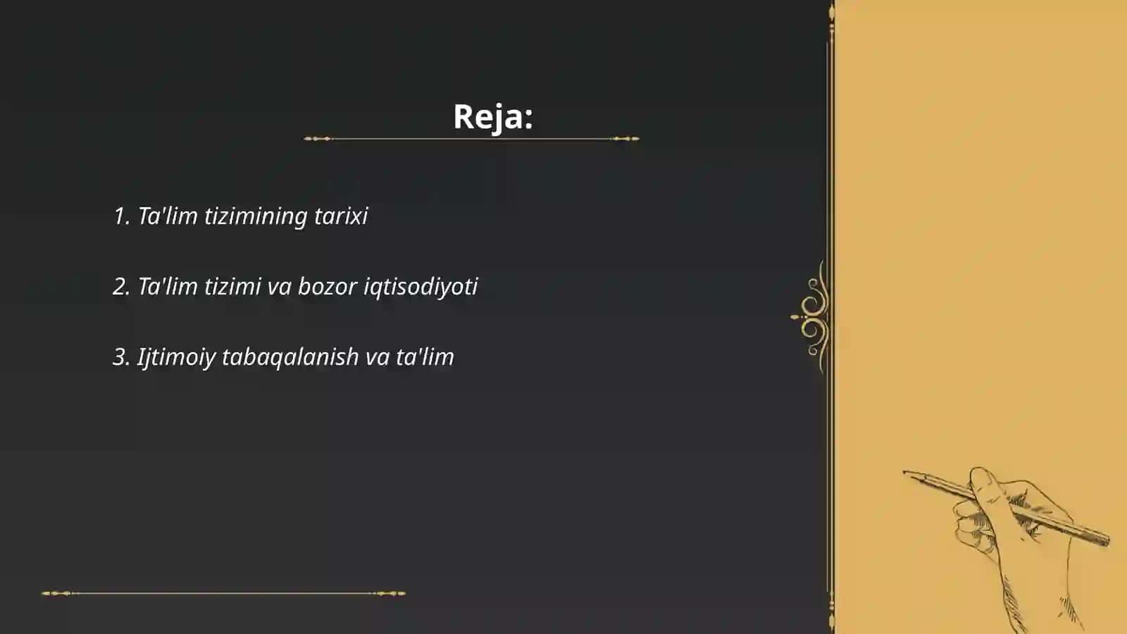 Jamiyatni taʼlim tizimi va ijtimoiy tuzilishi 2