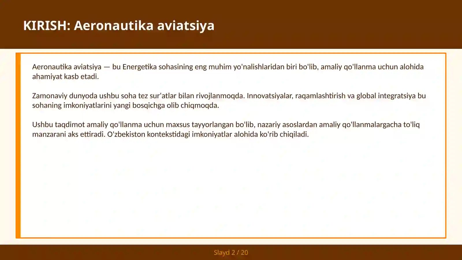 Aeronautika aviatsiya 2