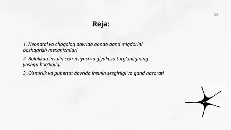 Qonda qand miqdorining boshqarilishi va uni yoshga bog‘liqligi 2