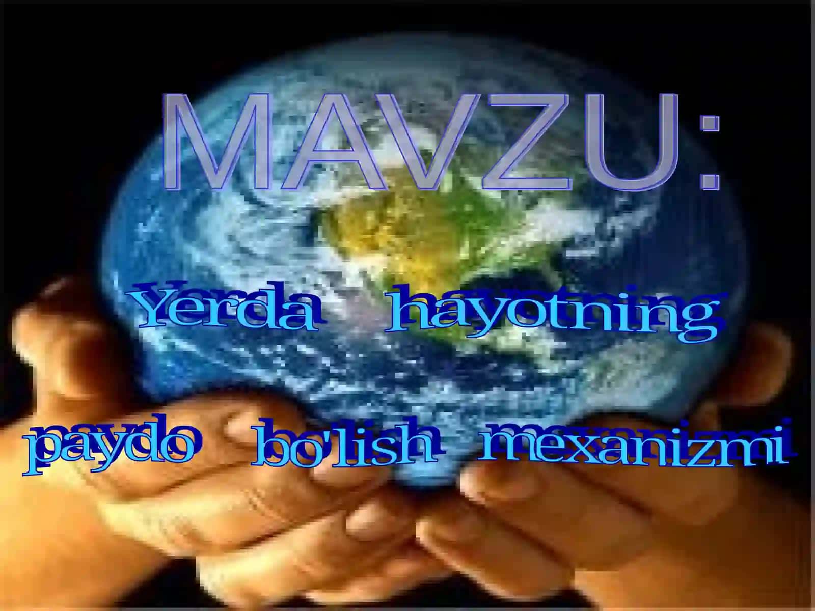 Biologiya yo’nalishi 2