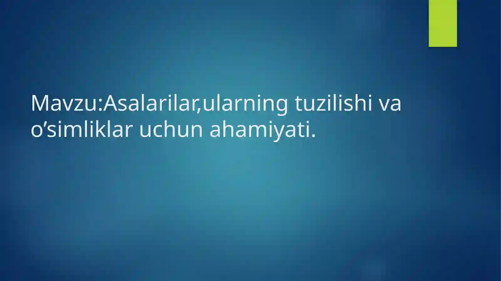 Biologiya Ta'lim 2