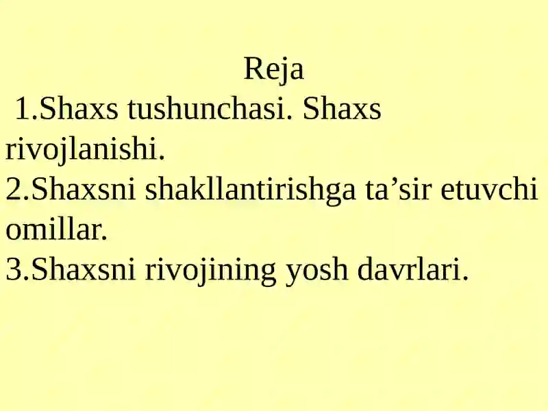 O‘quvchi shaxsi tarbiyaning ob‘ekti va sub’ekti sifatida 2