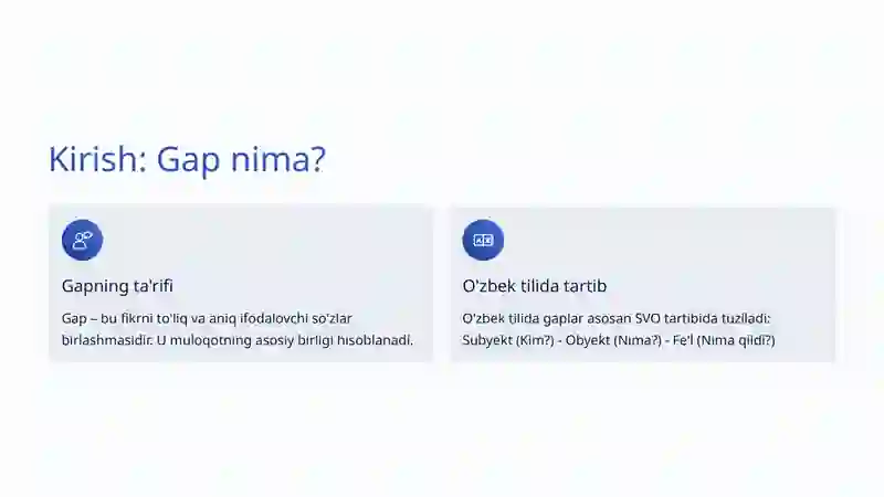 O'zbek tili grammatikasi 2