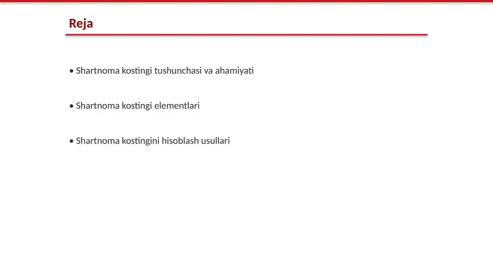 Shartnoma kostingi 2