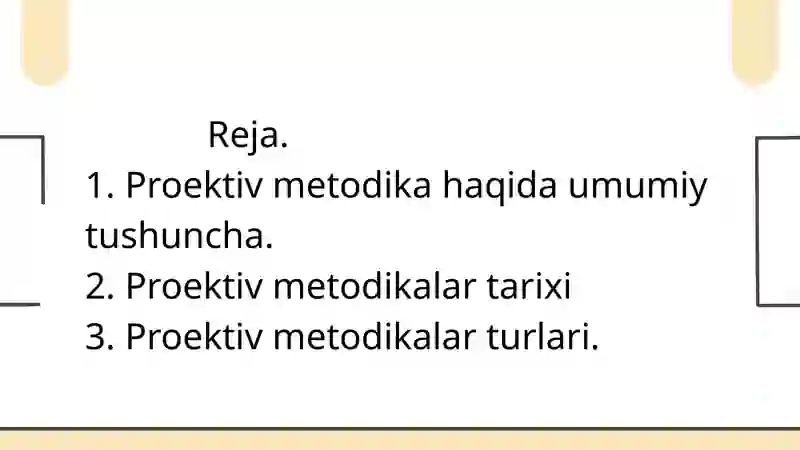 PROEKTIV METODIKALAR 2