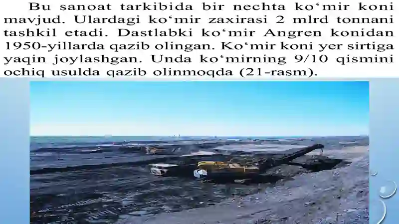 KO‘MIR SANOATI 2