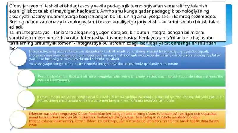 O`QUVCHILARNING O`ZLASHTIRGAN BILIMLARI NATIJALARINI TEKSHIRISH VA TASHXIS QILISHNING MAQSAD VAVAZIFALARI.INNOVATSTIONPEDAGOGIKA 2