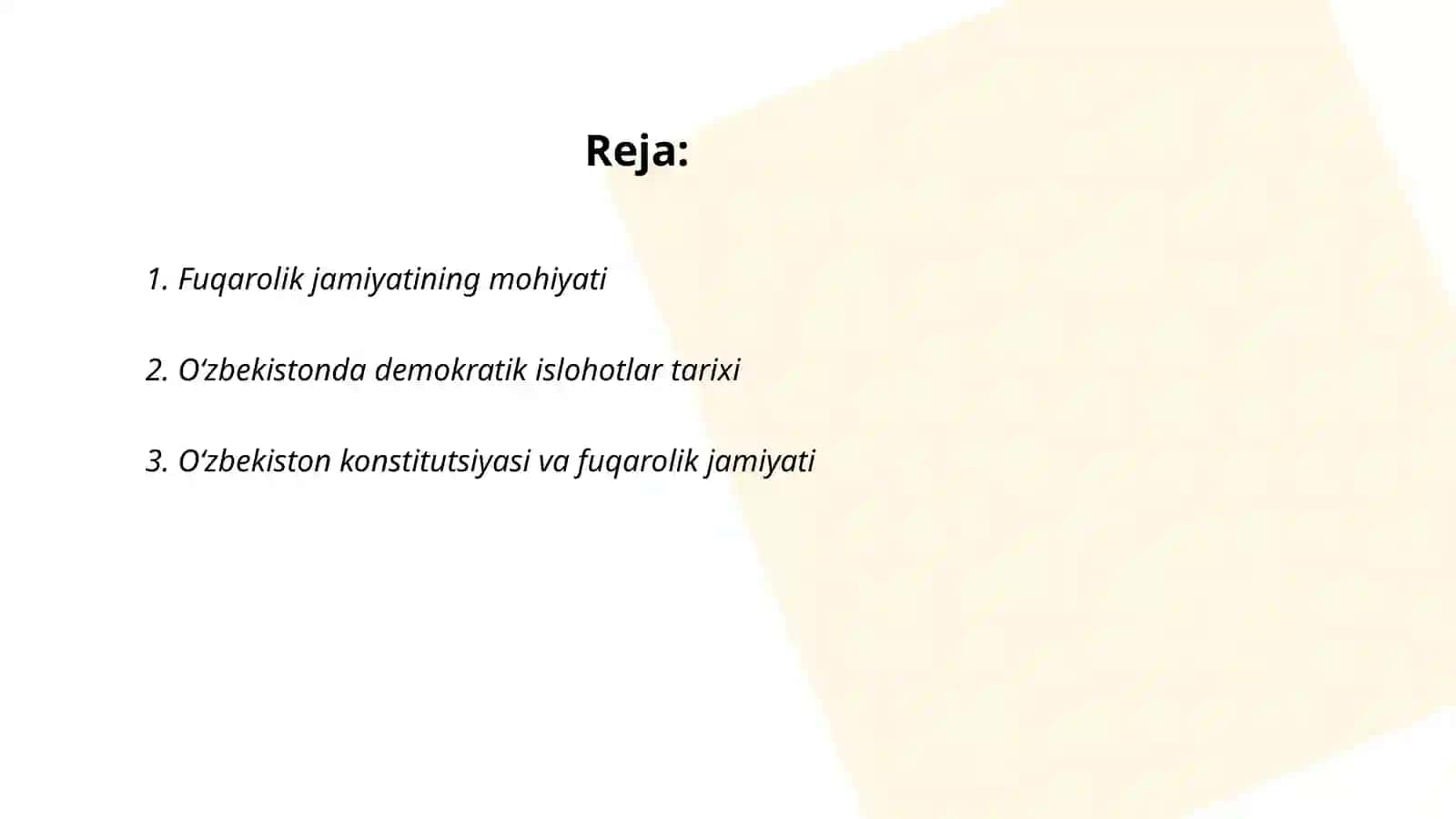 Fuqarolik jamiyatining mohiyati 2