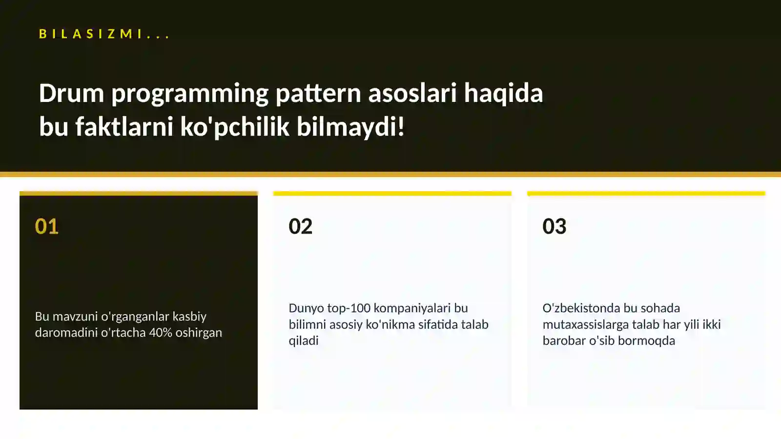 Drum programming pattern asoslari 2