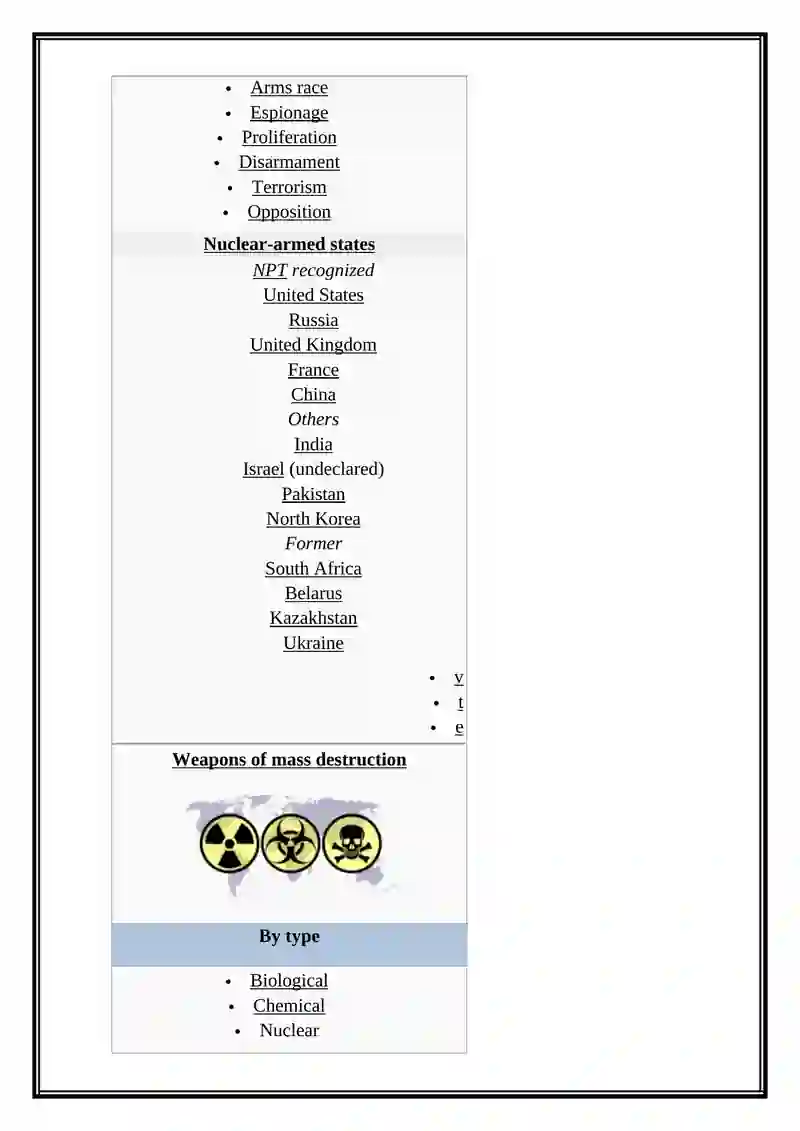 Nuclear weapons 2