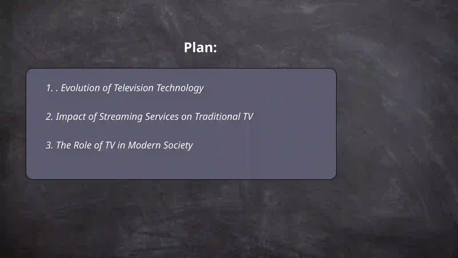 Evolution of Television Technology 2