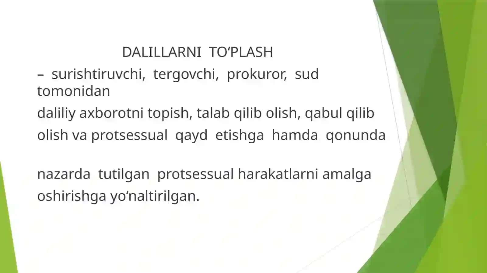DALILLARINI TO‘PLASH USULLARI 2