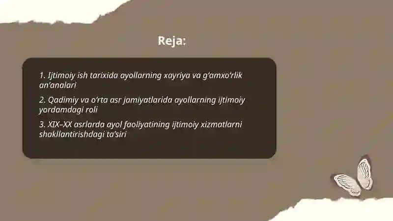 Ijtimoiy ishning tarixi rivojlanishida ayollarning ro'li 2