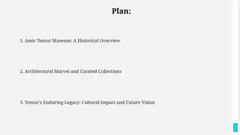 The Amir Temur Museum 2