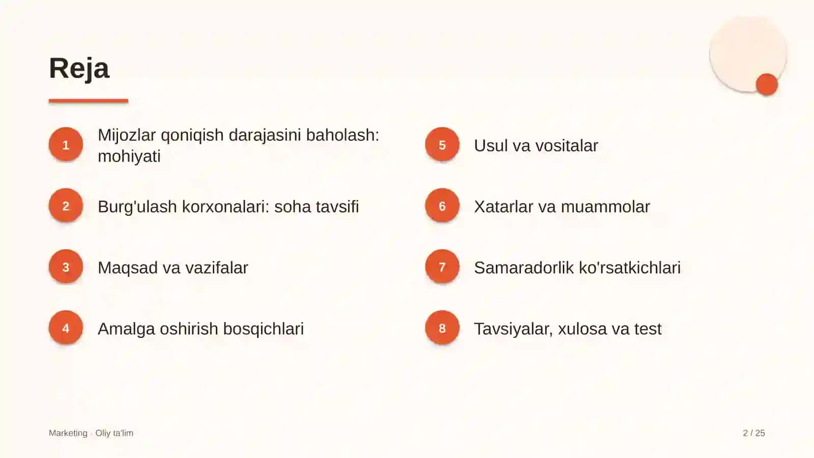 burg'ulash korxonalarida mijozlar qoniqish darajasini baholash 4147 2