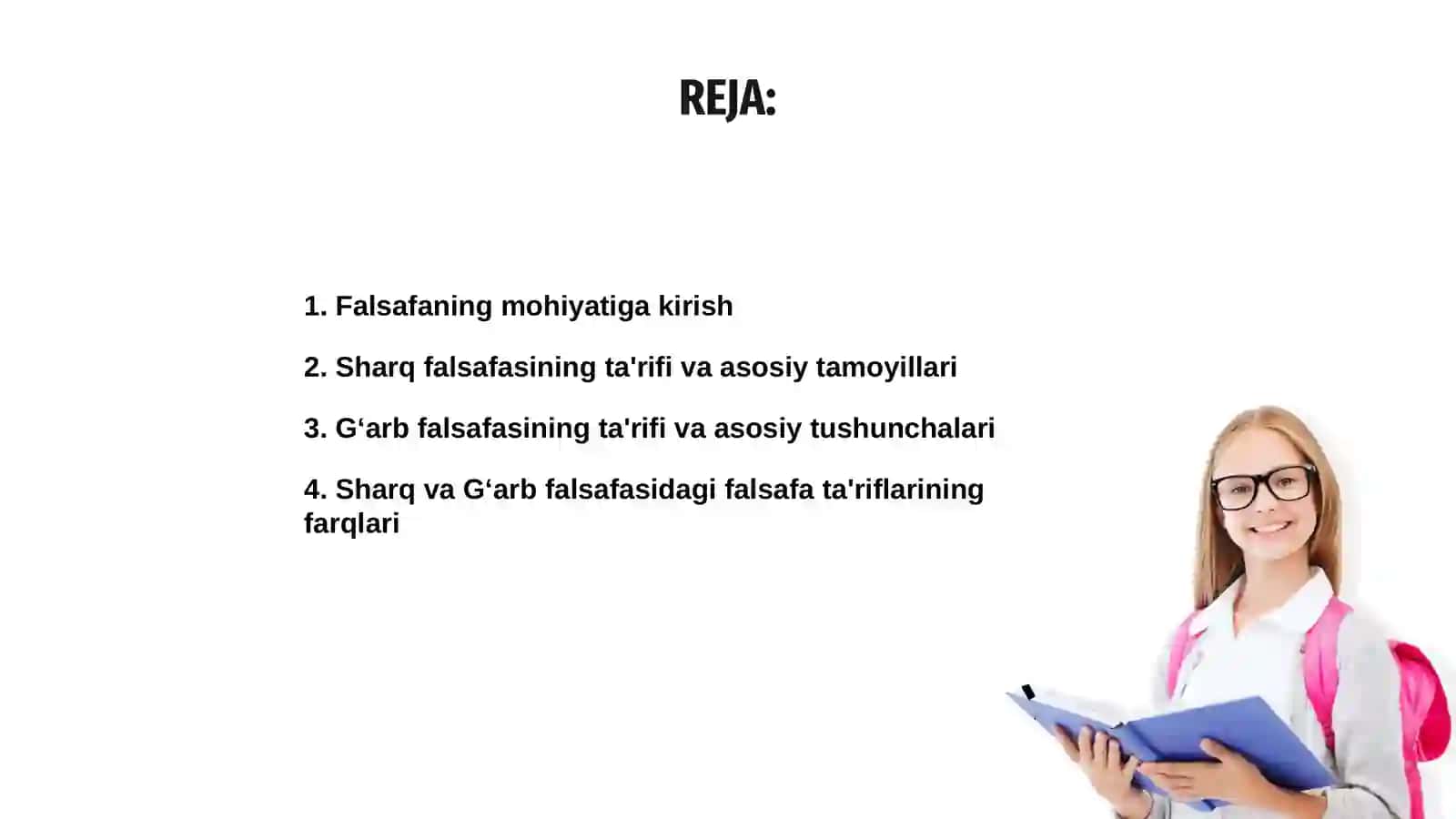 Falsafaning mohiyatiga oid Sharq va Gʻarb mutafakkirlari taʼriflarini tasniflash 2
