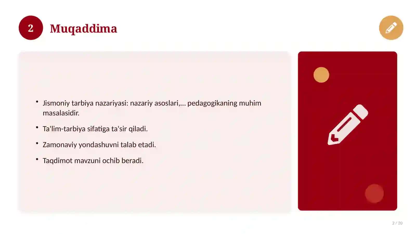 Jismoniy tarbiya nazariyasi: nazariy asoslari, an'anaviy yondashuvda (Kurs ishi) 2