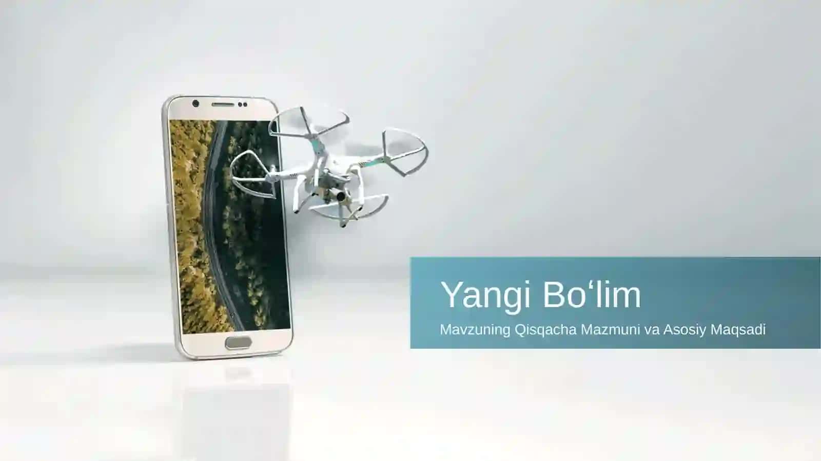 Mobil Control Drone Taqdimoti (43 Slayd) 2
