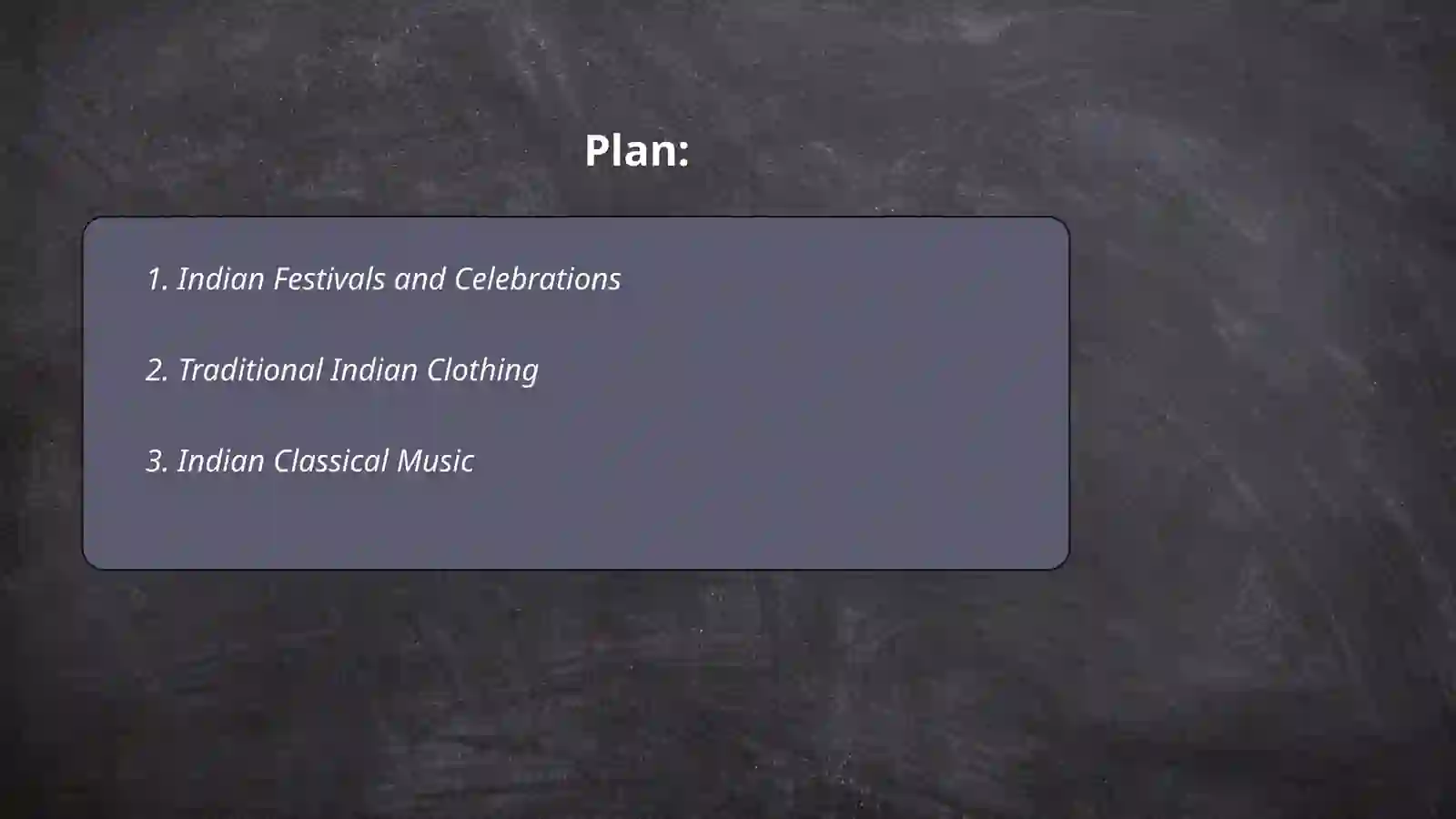 About Indian culture 2