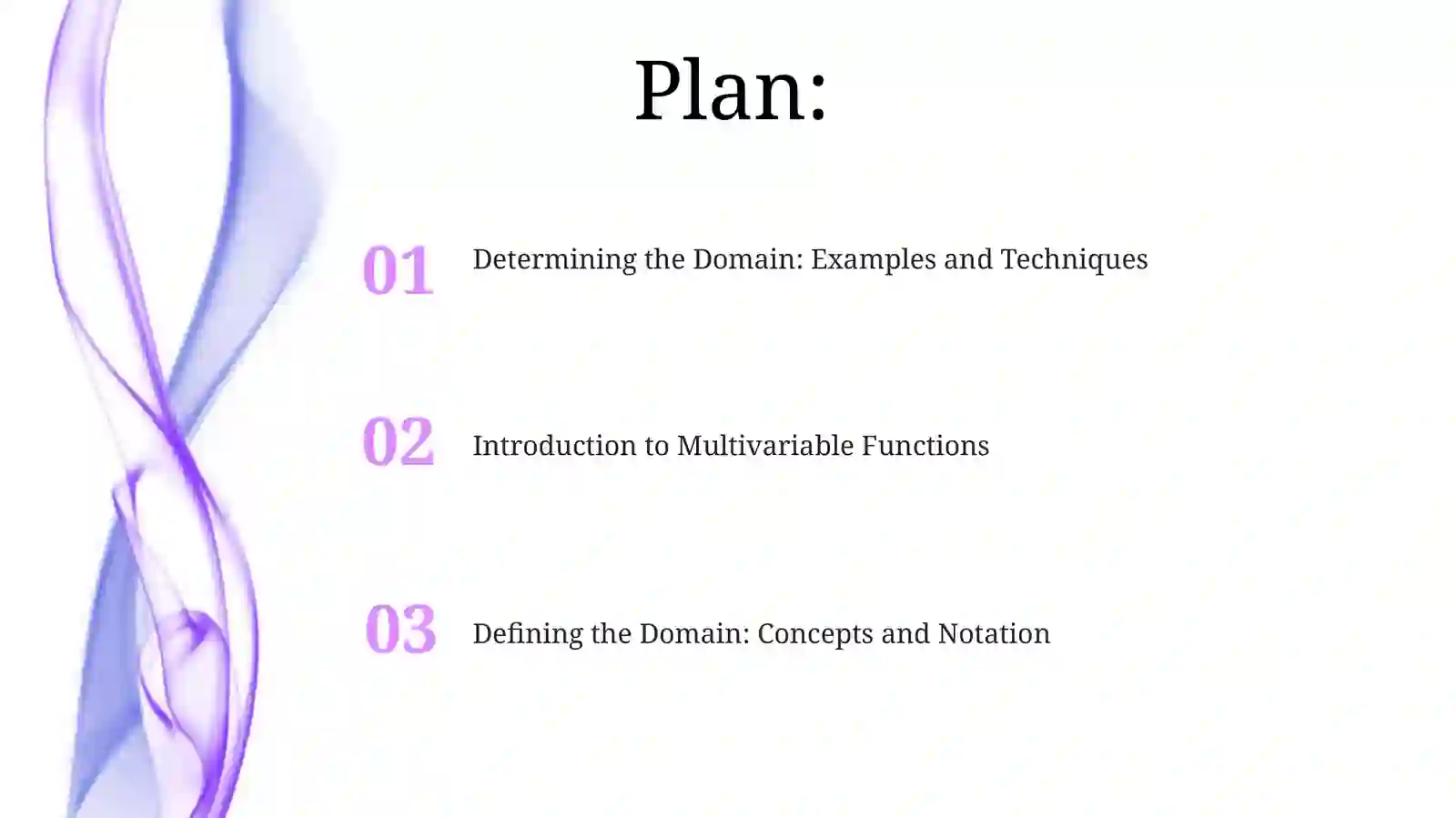Definition of a multivariable function domain of Definition 2