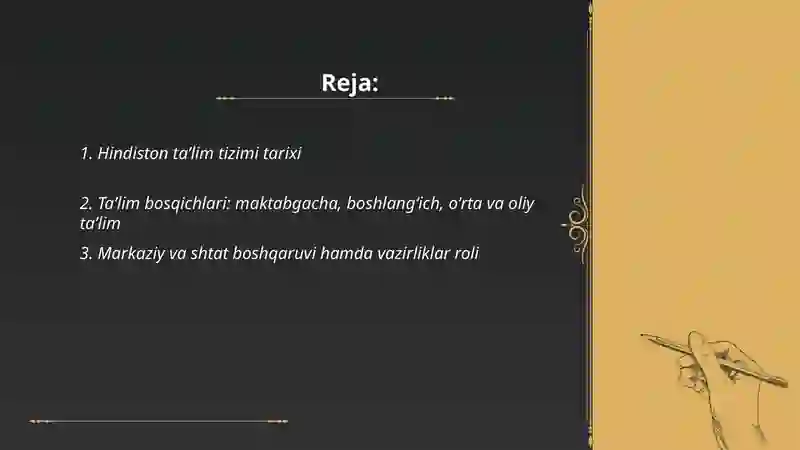 Hindiston taʼlim tizimi 2