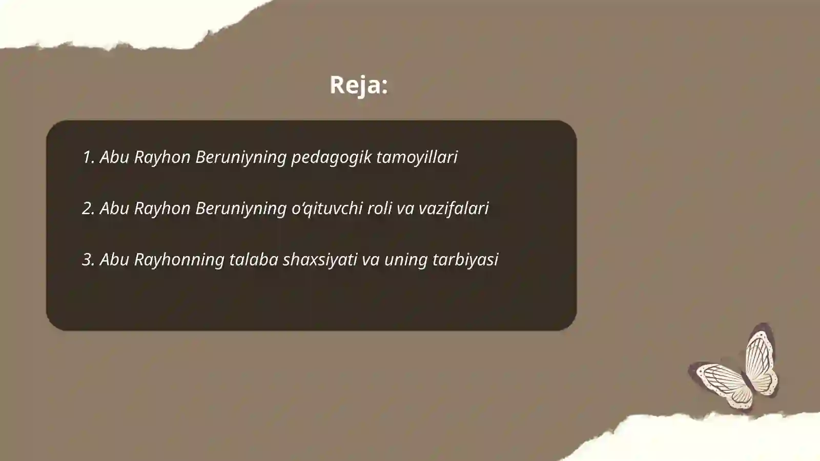 Abu Rayhon Beruniyning pedagogik qarashlari 2