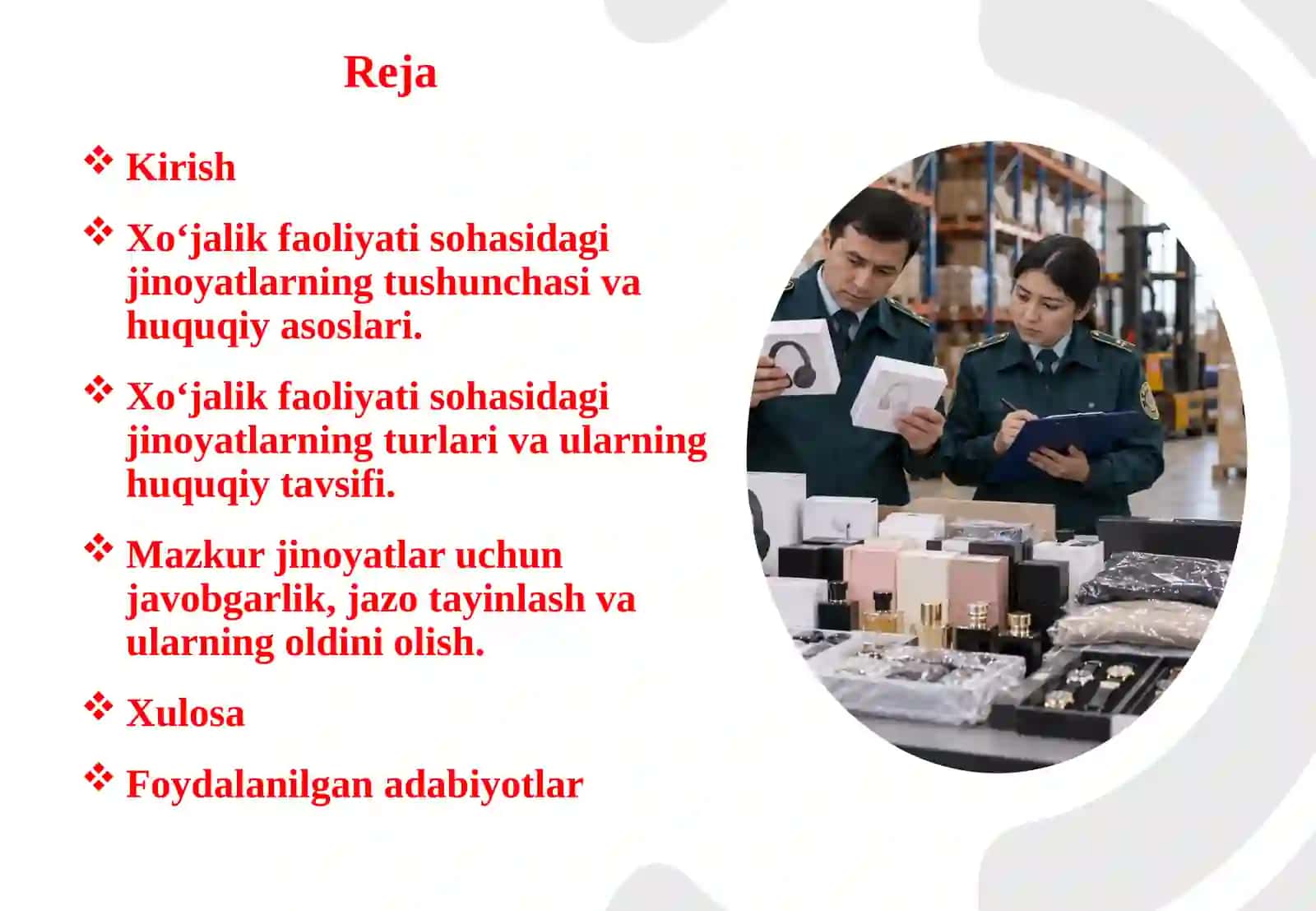 XO‘JALIK FAOLIYATI SOHASIDAGI JINOYATLAR 2