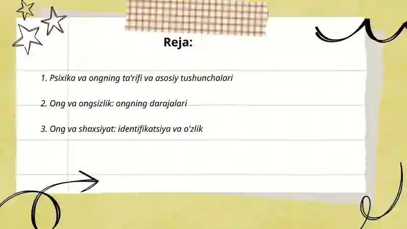 Psixika va ong 2