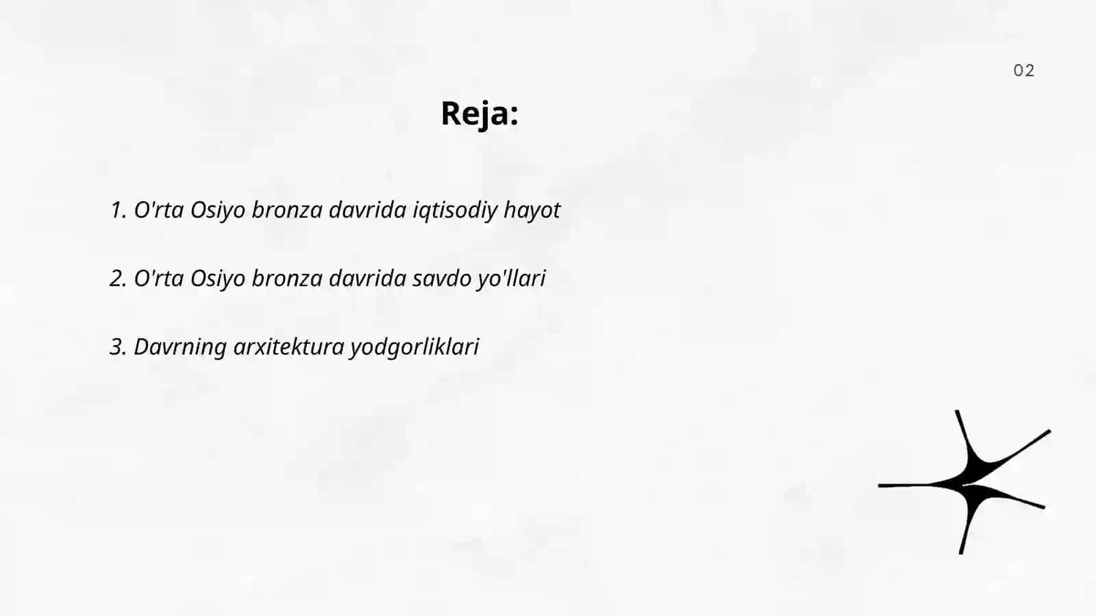 O'rta Osiyo bronza davrida 2
