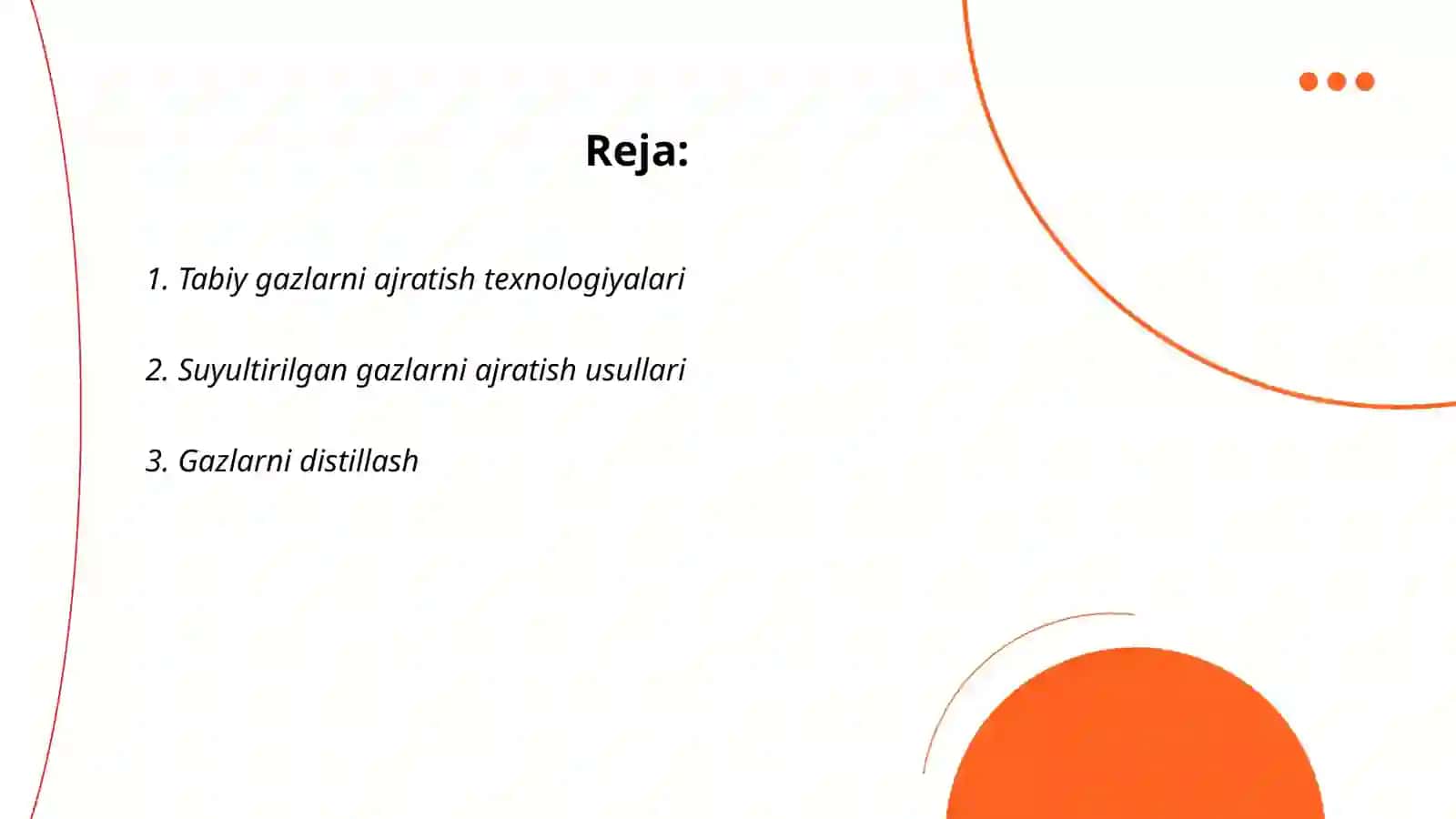 Tabiy gazlarni ajratish texnologiyalari 2